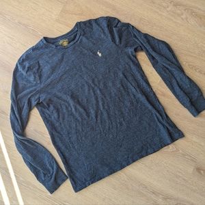 Polo by Ralph Lauren Heather Navy Long sleeve tee